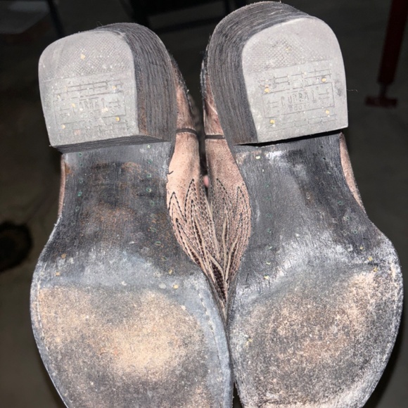 Corral Brown Heeled Boots - Picture 8 of 8